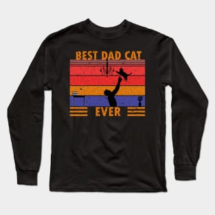 Best Cat Dad Ever Long Sleeve T-Shirt